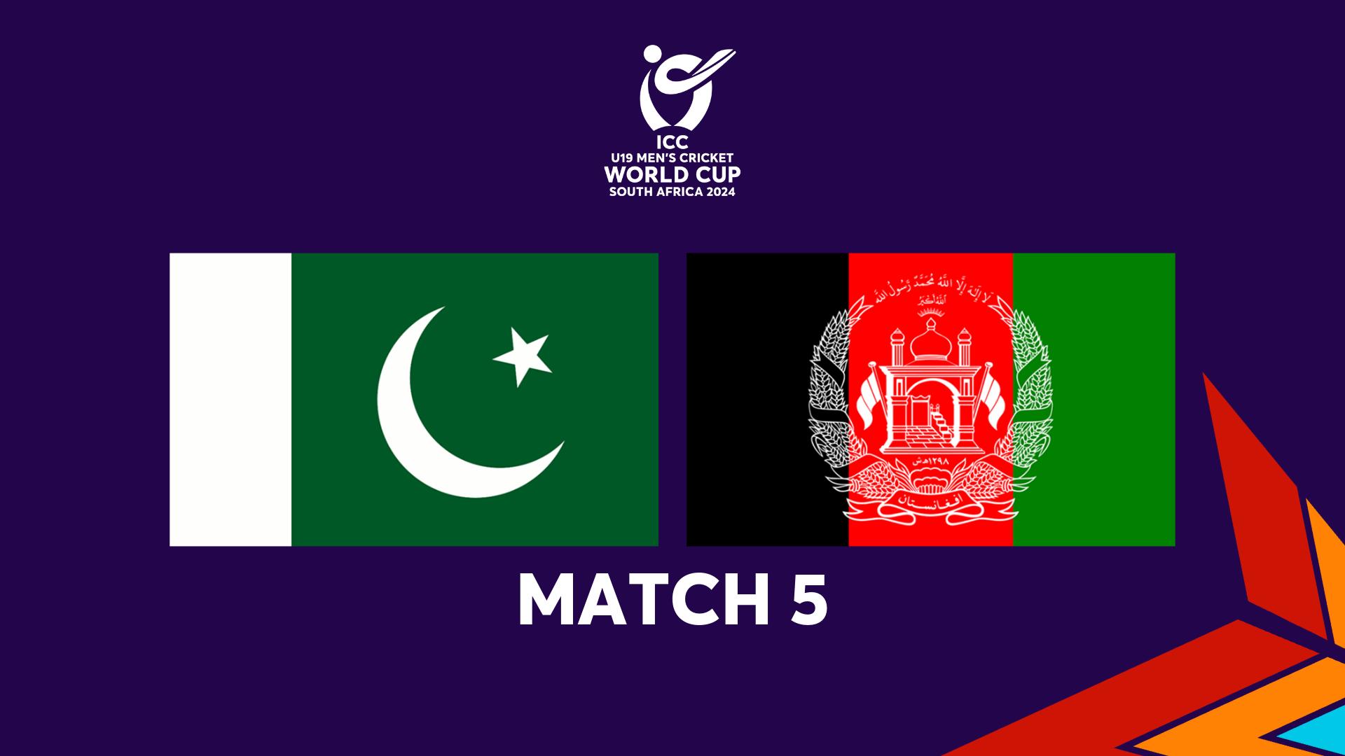 Pakistan vs. Afghanistan